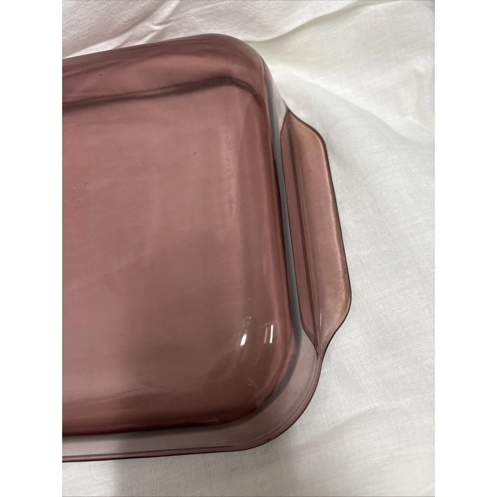 PYREX  CRANBERRY 3 QUART 13x9x2‎ RECTANGULAR CASSEROLE DISH #233-R (make offers)